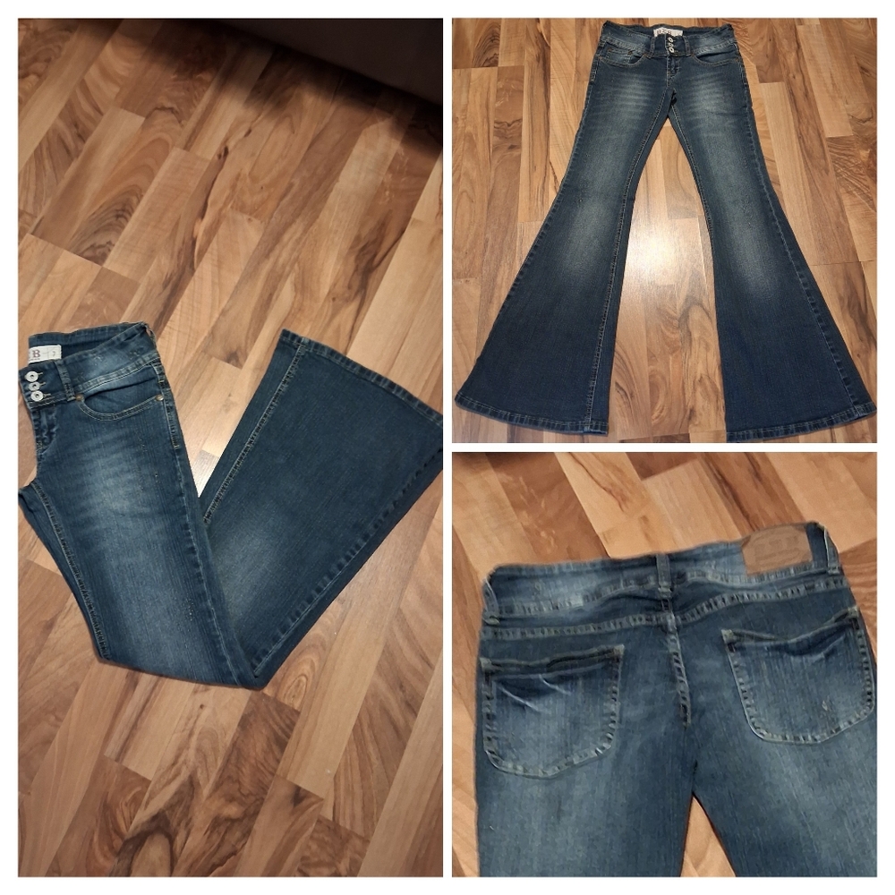 Y2K Deb Super Flare Bell Bottom Jeans